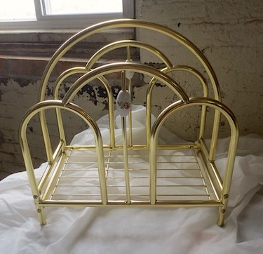 Lucite Magazine Coffee Table