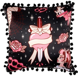 Sourpuss-Tattoo Time Pillow