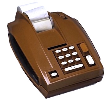 Vintage 1972 Sears Electric Adding Machine