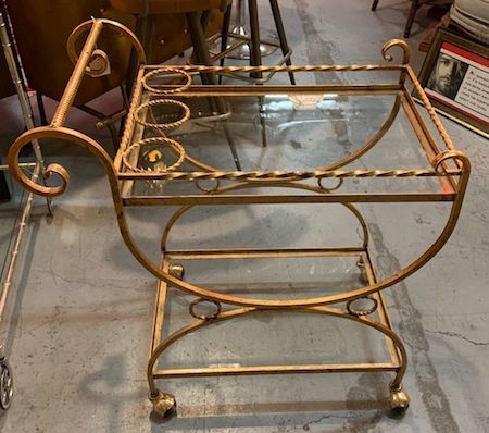 Vintage Bar Cart