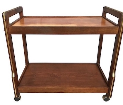  Mid Century Bar Cart