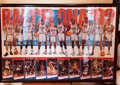 DREAMTEAM Basketball Team Poster-1992 Barcelona