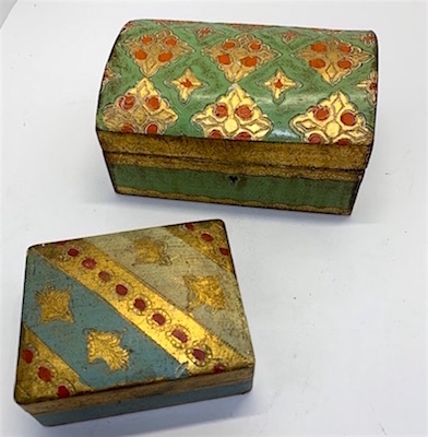 Vintage Italian Florentine Boxes