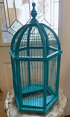 Turquoise Birdcage