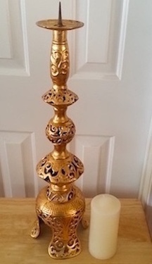 Ornate Middle Eastern Candle Holder