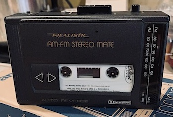 Vintage Realistic Personal Tape Recorder