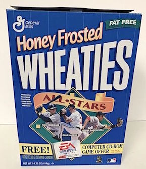 General Mills Whities Cereal Box