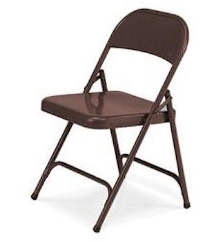 Brown Folding Chairs