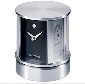 Movado Rotating Clock