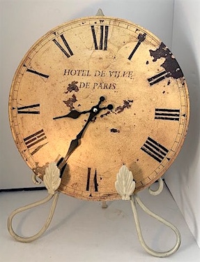 Paris Rue de Ville Clock