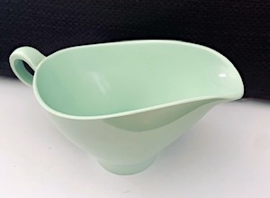 Vintage 50s Boontonware Melamine Pale Mint Creamer
