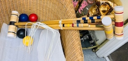 French Croquet Lawn Game