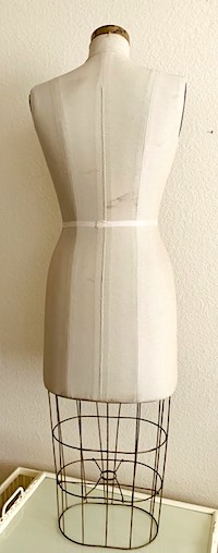 Vintage New York Dress Form Side