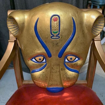 Lioness Sekhmet the Warrior Goddess Gold