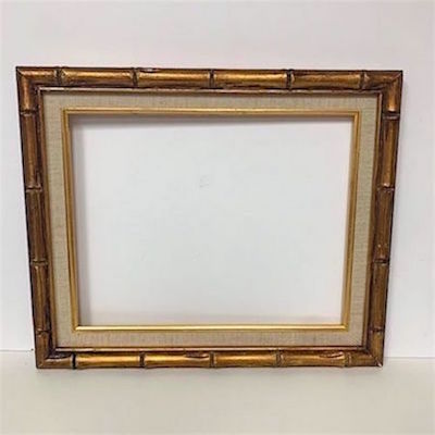 Gold Bamboo Picture Frame