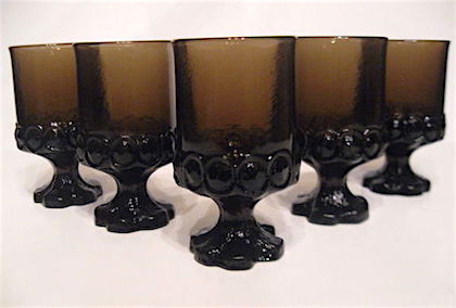 Vintage 1970s Franciscan Madeira Wine Goblets 