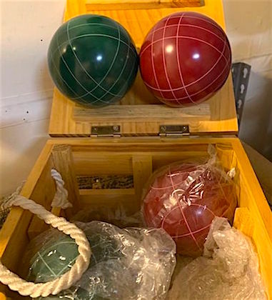 Bocce Lawn Game