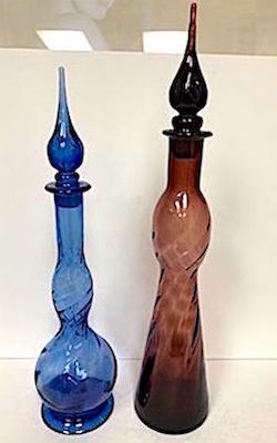 Vintage Genie Glass Bottles
