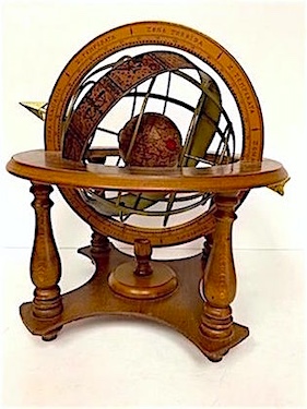 1980 Italian Celestial Cosmic Globe
