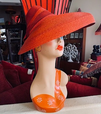 Vintage 40s Vixen Hat