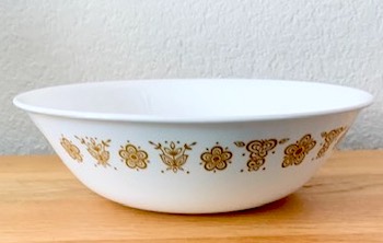 Vintage 70s Corelle Vegetable Bowl