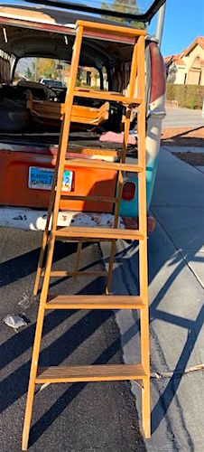 Vintage Wooden Medium Ladder
