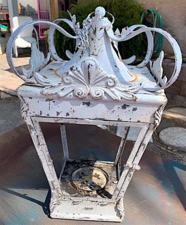 Vintage Rustic Candle Holder Spanish Revival