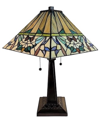 Tiffany Style Swag Lamp