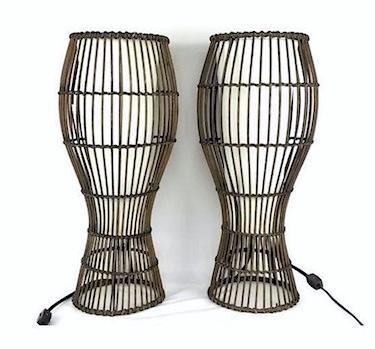 Rattan Lamps