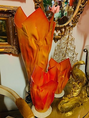 1970s Handkerchief Lamps