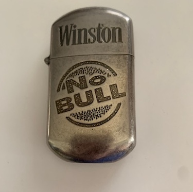 Vintage Winston No Bull LIghter