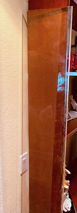 Vintage Lucite 6Ft Shelf