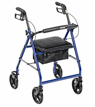 Adult Folding Walker w Seat