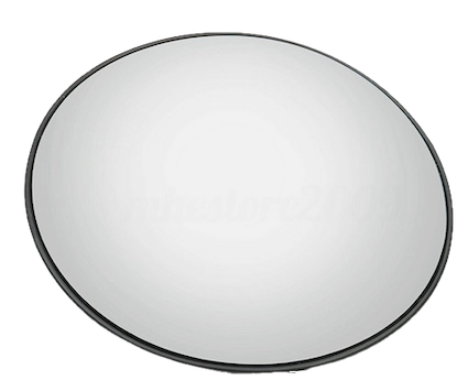 Oval Victorian Style Wall Mirror