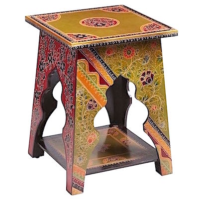 Colorful Moroccan Side Tables