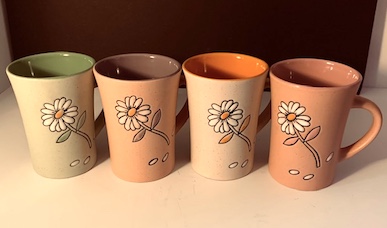 Daisy Ceramic Mugs