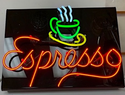 Neon Espresso Sign