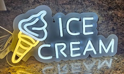 Ice Cream LED Sign
