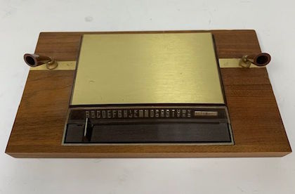 Mid Century Park Sherman Address Keymatic and Pen Holder