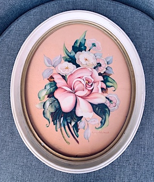 Vintage 1930s Floral Print by Georgia B Caldwell 