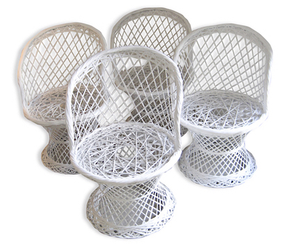 Russell Woodard Midcentury Spun Fiberglass Chairs