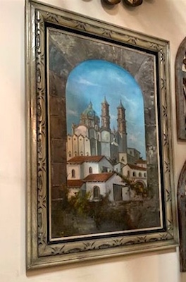 European Old Village Church