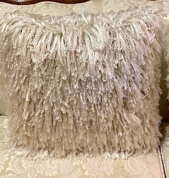 Soft Fringes Pillow