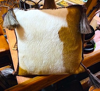Cowhide Rectangular Pillow