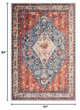 Foot Rug - soft colors