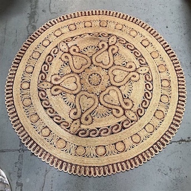 3ft Jute Round Rug