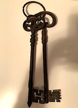 Vintage Rustic Keys Set