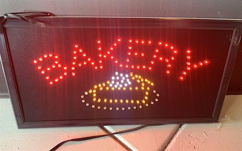 Bakery Lighting Sign