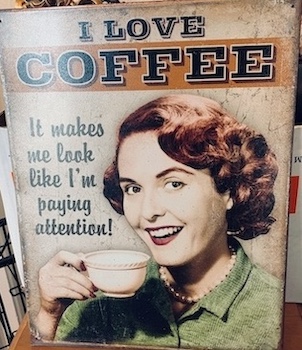 Vintage Style Coffee Metal Sign