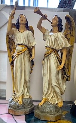 Vintage Angels Statues